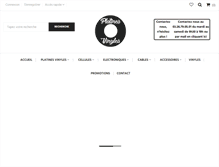 Tablet Screenshot of platinesvinyles.com